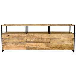 indickynabytok.sk - TV stolík Gita 160x60x45 indický masív mango