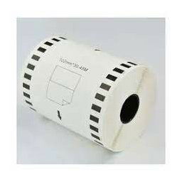 Tonery Náplně Brother DK-22243, 102mm x 30,48m, kompatibilní role etiket