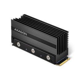 AXAGON CLR-M2XL, hliníkový pasívny chladič pre obojstranný M.2 SSD disk, výška 36 mm CLR-M2XL