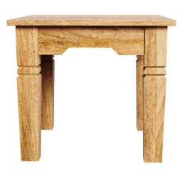 indickynabytok.sk - Odkladací stolík Guru 45x40x45 indický masív mango