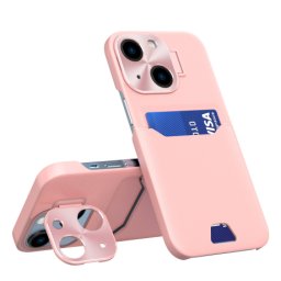 MG Leather View knižkové puzdro na iPhone 14 Plus, ružové