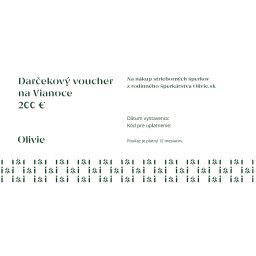 Olivie Elektronický darčekový poukaz POD STROMČEK Hodnota: 60 €