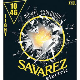 Struny na elektrickú gitaru Light .010-.046 X50L SAVAREZ