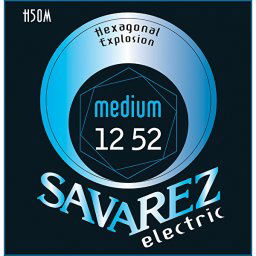 Struny na elektrickú gitaru Medium .012-.052 H50M SAVAREZ