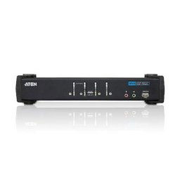 ATEN KVM switch CS-1764A DVI, 4PC, 2xUSB hub, Audio
