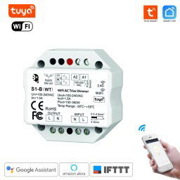 WiFi a RF, TRIAC stmievač (Dimmer) Tuya Smart Life