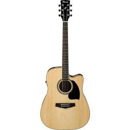 Elektro-akustická gitara PF15ECE Natural High Gloss Ibanez