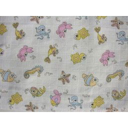 Baby Bruin Tetra osuka 90x140 cm so vzorom - chlapensk
