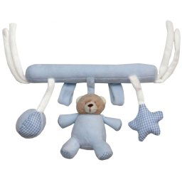 Baby Bruin plyov macko veiak 23 cm - modr