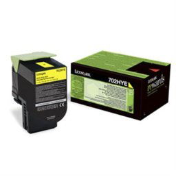 Toner LEXMARK CS310/CS410/CS510 702HY YELLOW 3K