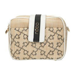 Hnedá zdobená crossbody kabelka na rameno "Dust“