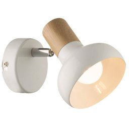 Candellux Biele nástenné svietidlo Puerto pre žiarovku E14 91-62796