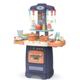 29 kusov Mama Kiddies Effluent Kitchent detsk kuchynka - v modrej farbe