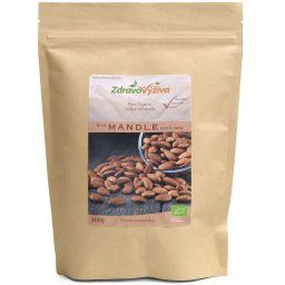 BIO Sicílske mandle RAW 500g Zdravovýživa