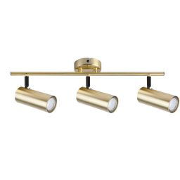 Candellux Mosadzné stropné svietidlo Colly pre žiarovku 3x GU10 93-01733