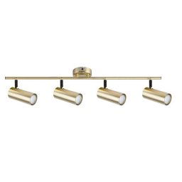Candellux Mosadzné stropné svietidlo Colly pre žiarovku 4x GU10 94-01740