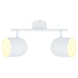 Candellux Biele stropné svietidlo Azuro pre žiarovku 2x E27 92-63250
