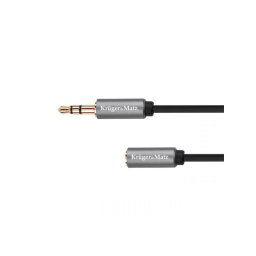 Kábel Jack 3,5mm konektor/Jack 3,5mm zdierka 3m KRUGER & MATZ KM1231 Basic