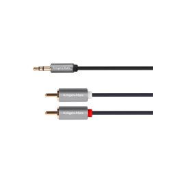 Kábel Jack 3.5mm stereo/2x Cinch 3m KRUGER & MATZ KM1216 Basic