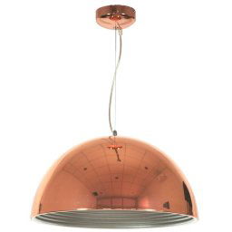 Candellux Medený závesný luster 40cm Amalfi pre žiarovku E27 31-26392