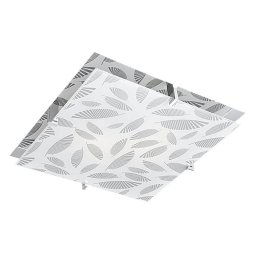 Candellux Stropné štvorcové svietidlo Fikus pre žiarovku 2x E27 10-12821