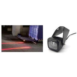 Líniové LED svetlo na nákladné vozidlá so sklápacou rampou 10W (2 x 5W) + IP67 krytie vodotesné - 2ks