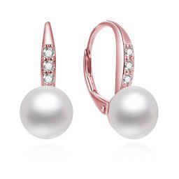 Olivie Strieborné náušnice PERLA ROSE 7425