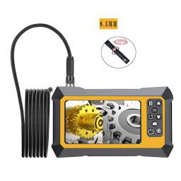 Boroskop FULL HD + 4,3" displej + 2x duálna kamera 8,5mm s 360° rotácia + LED svetlo + IP67