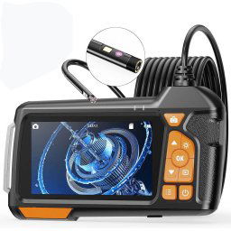 Endoskop FULL HD + 4,5" displej + 2x duálna kamera 8mm + LED svetlo + IP67