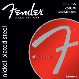Struny na elektrickú gitaru 13-56 250 JM Ball End, Nickel Fender