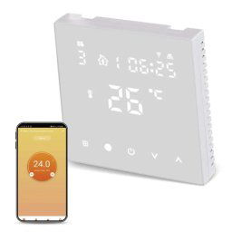 EMOS GoSmart Biely digitálny izbový termostat pre podlahové kúrenie s Wifi P56201UF