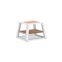 Higold Záhradný stolík York 60 cm biely