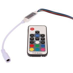 T-LED RGB mini RF ovládač 063322
