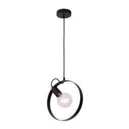 Candellux Čierny závesný luster Nexo Ledea pre žiarovku E27 50101199