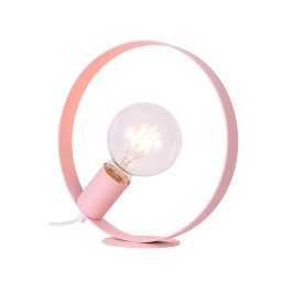 Candellux Ružová stolová lampa Nexo Ledea pre žiarovku E27 50501200