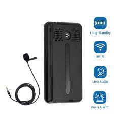 Mini Spy zvukový rekordér s externým mikrofonom + WIFI + live prenos zvuku cez APP + výdrž batérie do 125 dní
