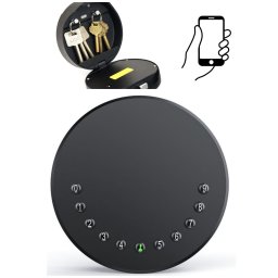 Smart zámok inteligentny - Bezpečnostná zámka na kľúče s PIN + Bluetooth app na Smartphone