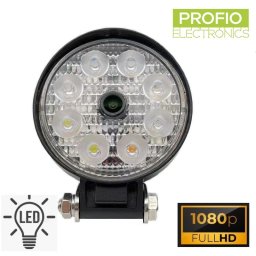 Cúvacia kamera s FULLL HD + pracovné svelo 8 LED osvetlí až do 100 metrov + IP68