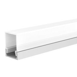 LED Solution Nacvakávacie difúzor vysoký pre profil Mikro Vyberte variantu a dĺžku: Opálový difúzor 1m 191248
