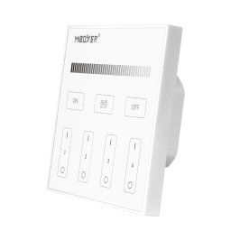 LED Solution Mi-Light RF Nástenný diaľkový ovládač pre jednofarebné LED pásiky, 4-kanálový, AC 230V T1
