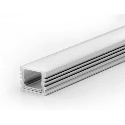 LED Solution Nástenný profil pre LED pásiky vodeodolný IP67 Vyberte variantu a dĺžku: Profil + Koncovky + Matný difúzor 1m 69131_IPMAT1M