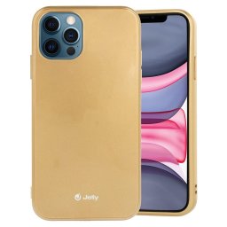 Mercury Jelly case iPhone 14 Pro Max, zlatý