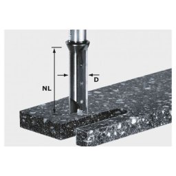 FESTOOL Drážkovacia fréza s obojstranným nožom HW S12 D14/45 WM 491110