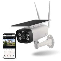 EMOS GoSmart Vonkajšia batériová kamera s WiFi a solárnym panelom H4056