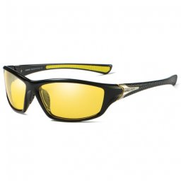 DUBERY George 3 slnečné okuliare, Black & Silver / Yellow (GDB005C03)