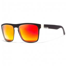 KDEAM Sunbury 18 slnečné okuliare, Black & White / Red (GKD004C18)