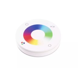 T-LED DimLED diaľkový ovládač guľatý RGB a RGBW biely 069142
