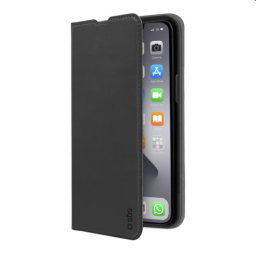 Knižkové puzdro SBS Book Wallet Lite pre Apple iPhone 14 Pro, čierna TEBKLITEIP1461PK