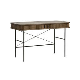 Furniria Dizajnový písací stôl Vasiliy 120 cm dymový dub