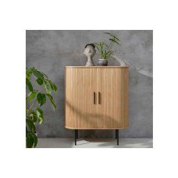 Furniria Dizajnová skrinka Vasiliy 118 cm prírodný dub